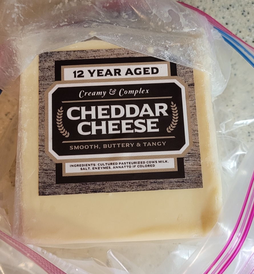 12 year old cheese